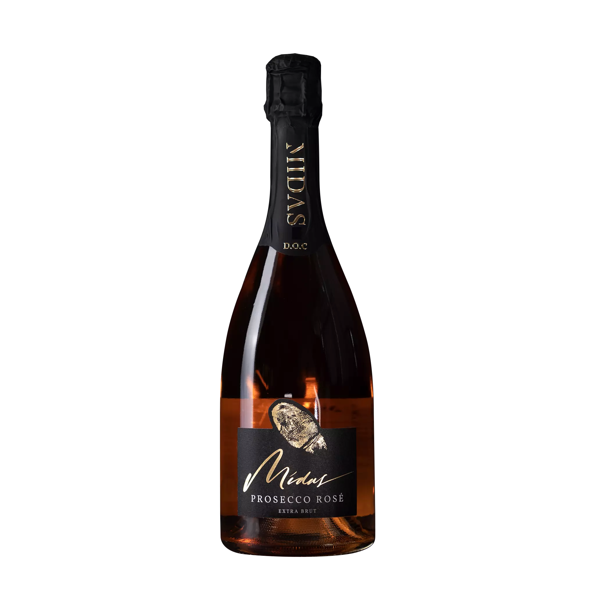 Midas Prosecco Rose Front